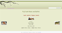 Desktop Screenshot of fujisushiboat.com